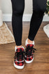 Very G Snuggly Sneakers- Red Buffalo Plaid