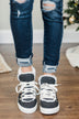 Very G Snuggly Sneakers- Charcoal