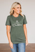 "Winter Wonderland" Graphic Tee- Wintergreen
