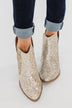 Not Rated Fiera Booties- Gold