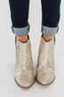 Not Rated Fiera Booties- Gold