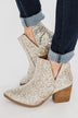 Not Rated Fiera Booties- Gold