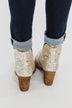 Not Rated Fiera Booties- Gold