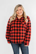 On An Adventure Plaid Top- Buffalo Plaid