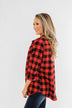 On An Adventure Plaid Top- Buffalo Plaid