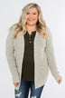 Making Memories Knit Cardigan- Oatmeal