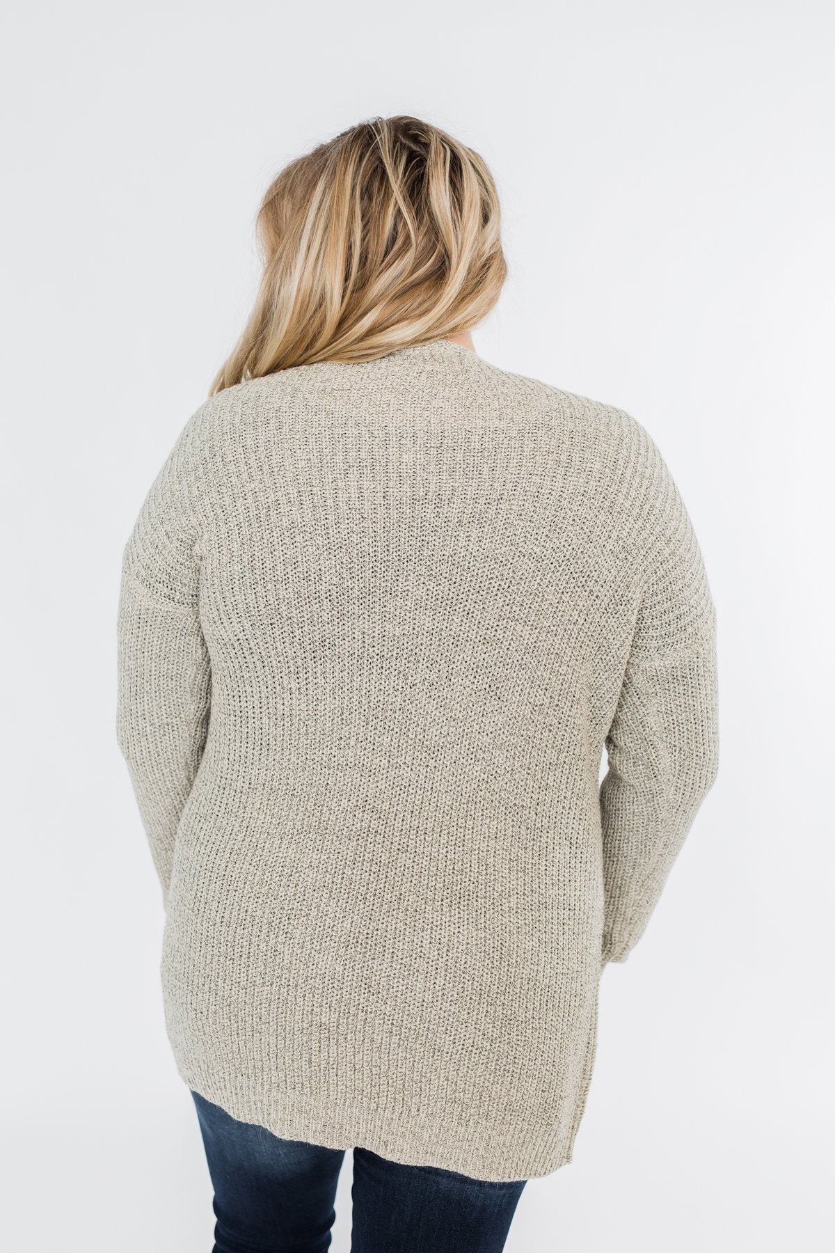 Making Memories Knit Cardigan- Oatmeal