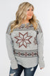 Winter Wonderland Thermal Top- Grey