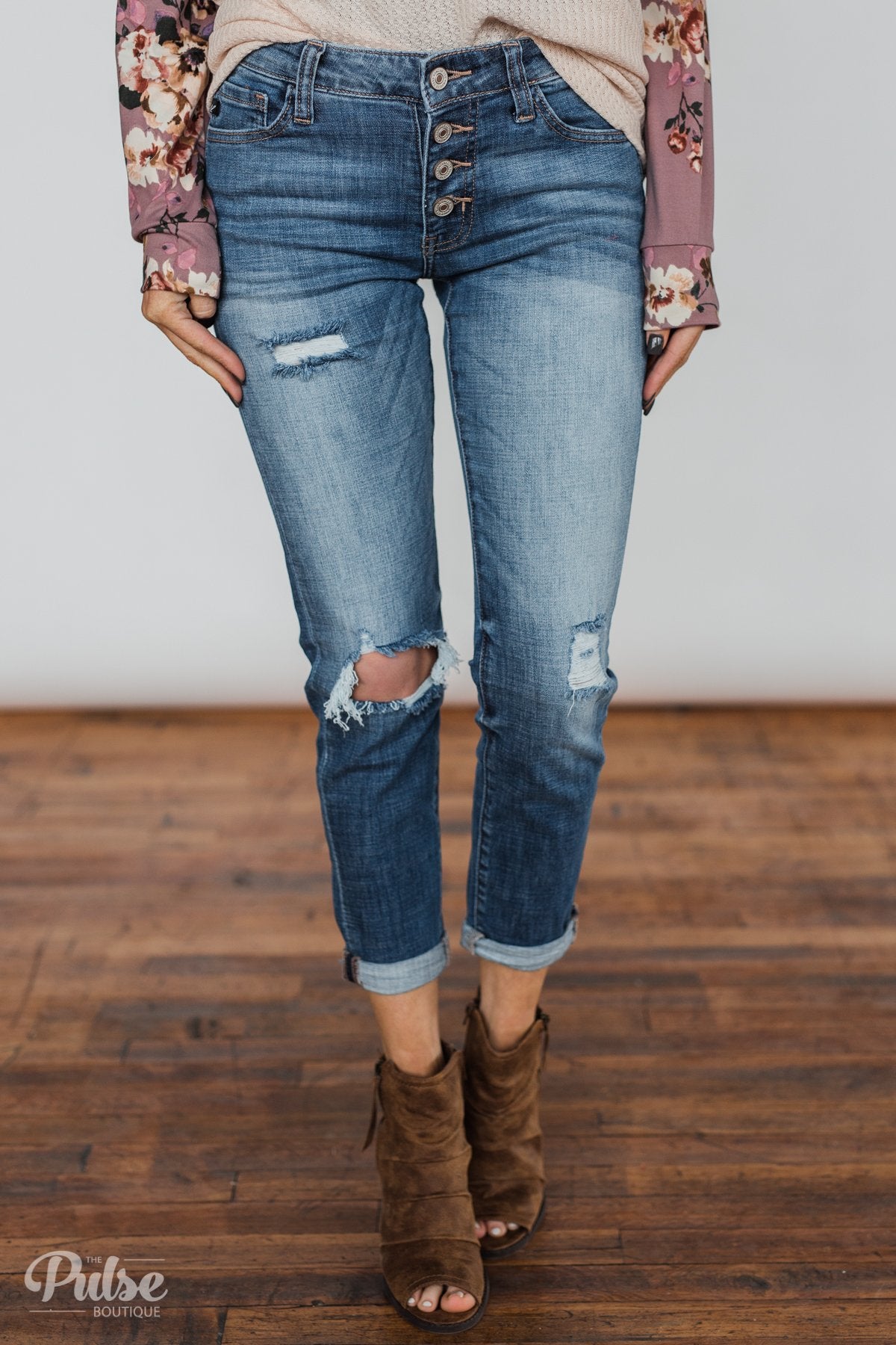 Kan Can Boyfriend Jeans- Scarlett Wash