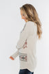 Winter Wonderland Thermal Top- Beige