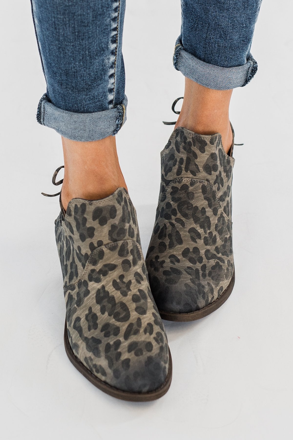 Very G Spot On Booties- Grey