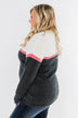 Wishing For You Color Block Sweater- Ivory & Charcoal