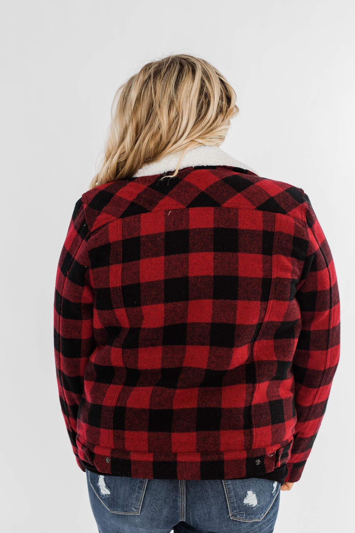 Warm All Winter Lined Jacket- Buffalo Plaid