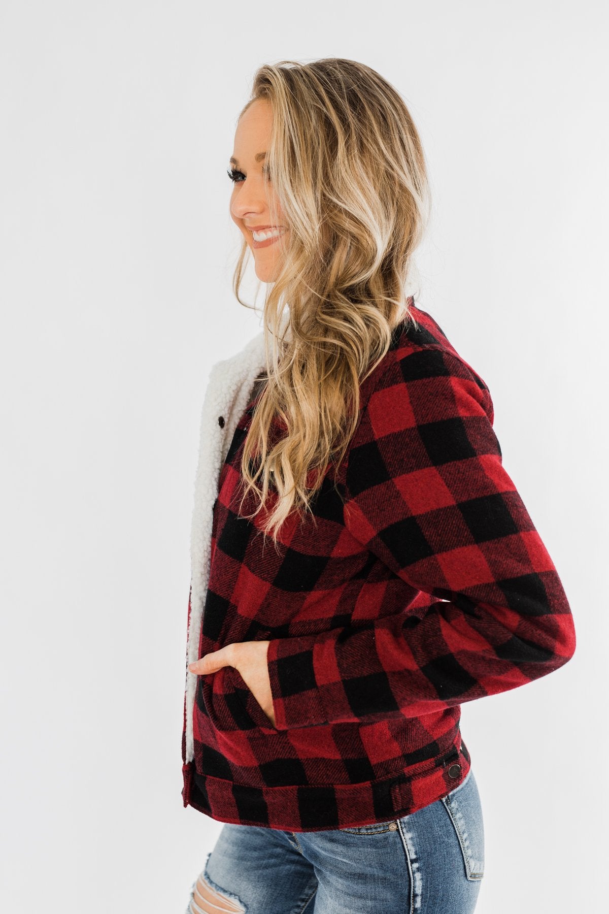Warm All Winter Lined Jacket- Buffalo Plaid