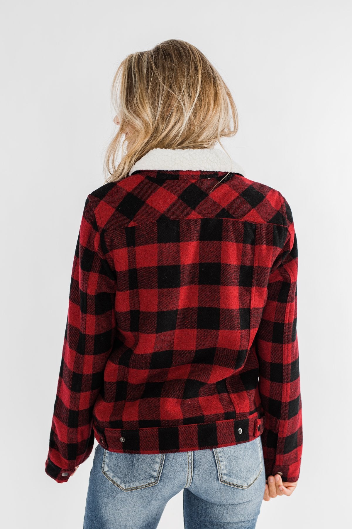 Warm All Winter Lined Jacket- Buffalo Plaid