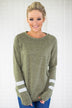 Start of Something New Top ~ Moss Green