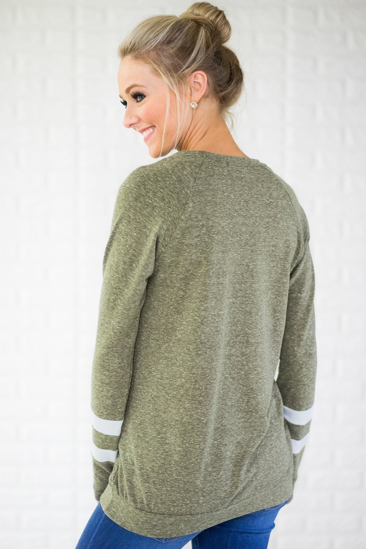 Start of Something New Top ~ Moss Green
