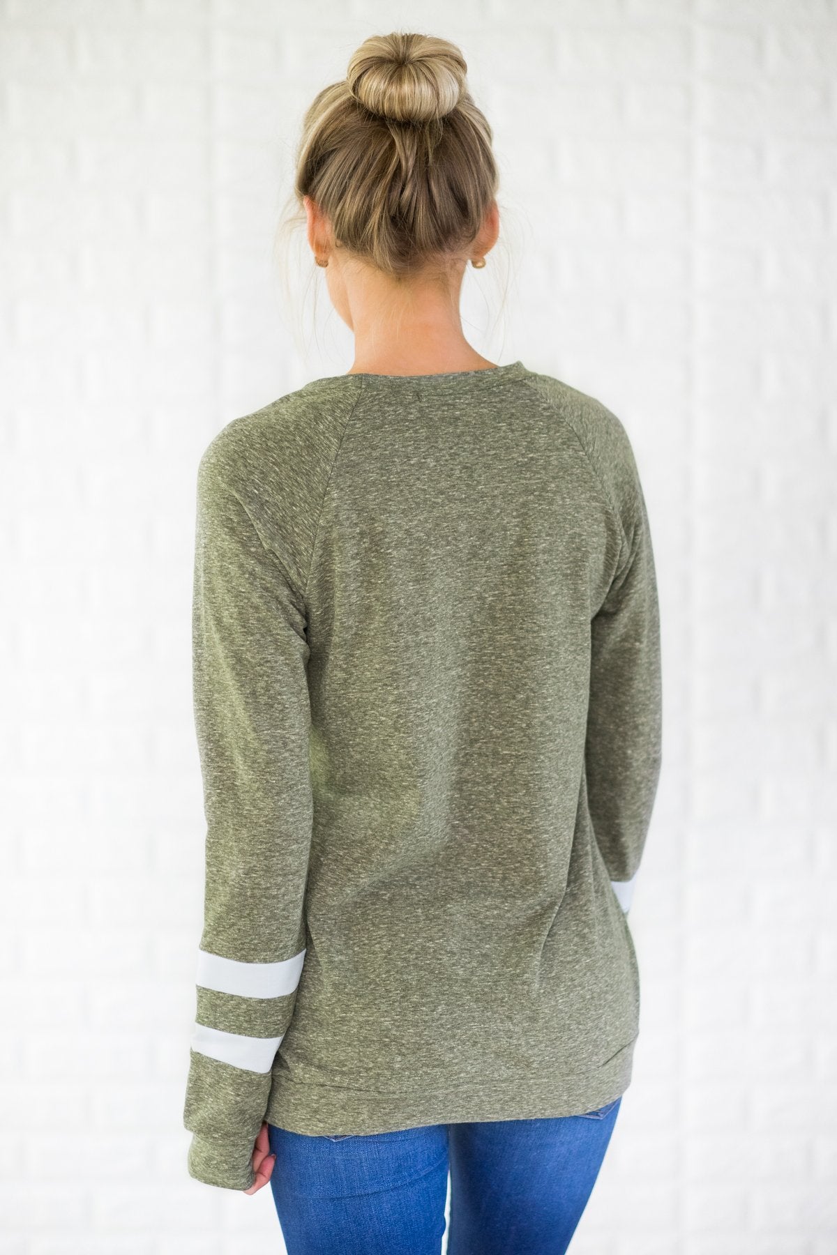 Start of Something New Top ~ Moss Green