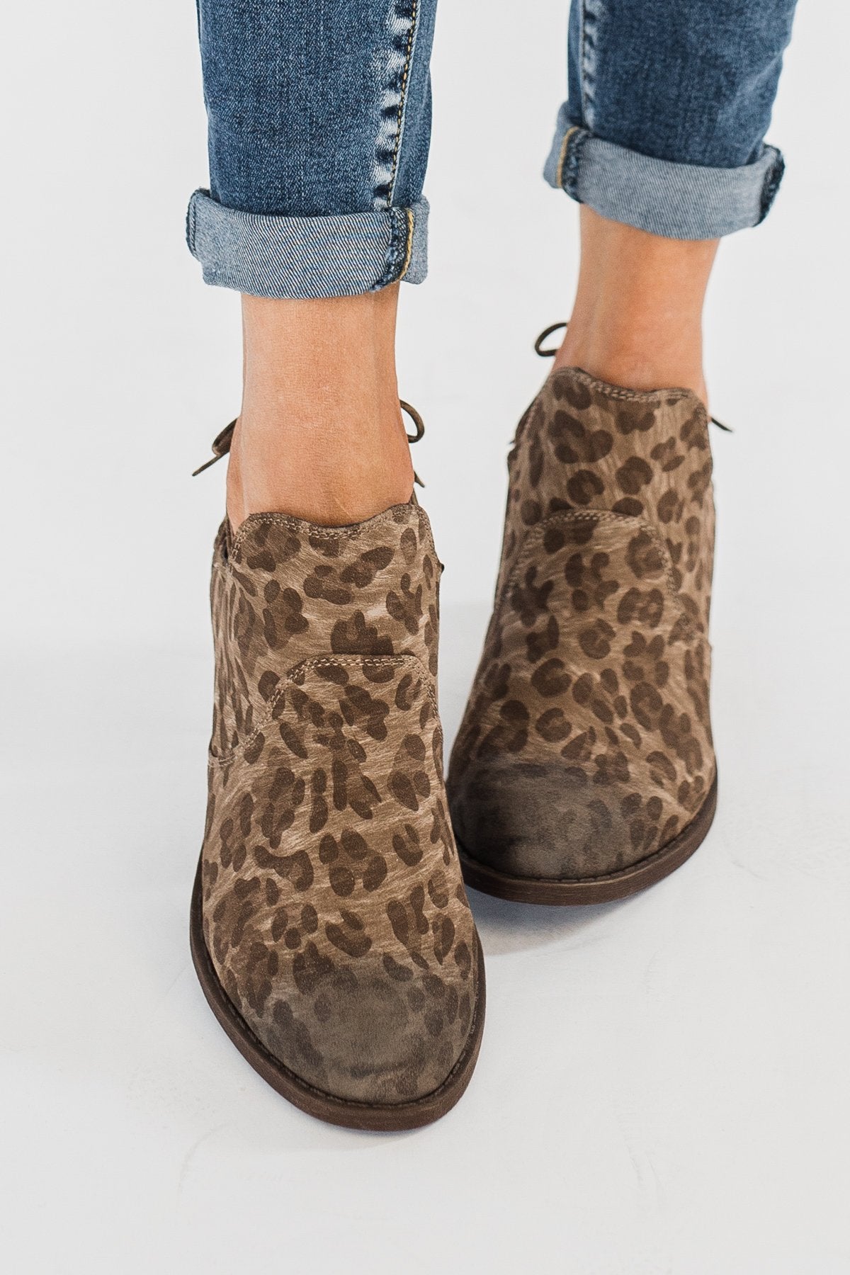 Very G Spot On Booties- Tan