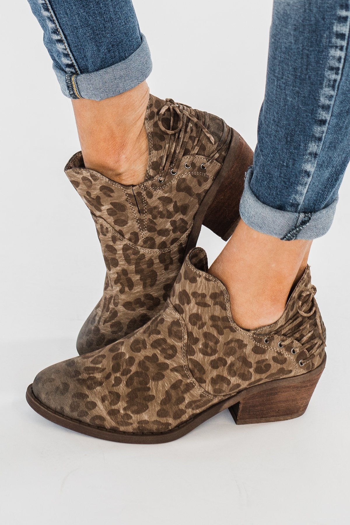 Very G Spot On Booties- Tan