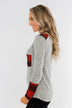 Matters To Me Pocket Top- Heather Grey