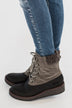 Blowfish Cabrillo Lace Up Boots- Black & Smoke
