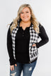 Keep It Cool Vest- White Buffalo Plaid