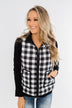 Keep It Cool Vest- White Buffalo Plaid