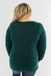 Dance The Day Away Criss Cross Top- Emerald Green