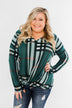 Best Days of Your Life Graph Print Top- Hunter Green