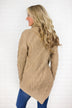Taupe Turtle Neck Sweater