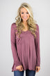 Effortless Comfort Long Sleeve Top
