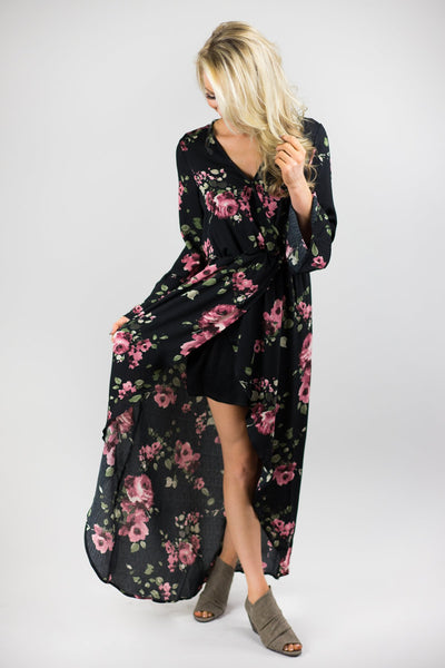 Steal the Scene Floral Maxi Dress – The Pulse Boutique
