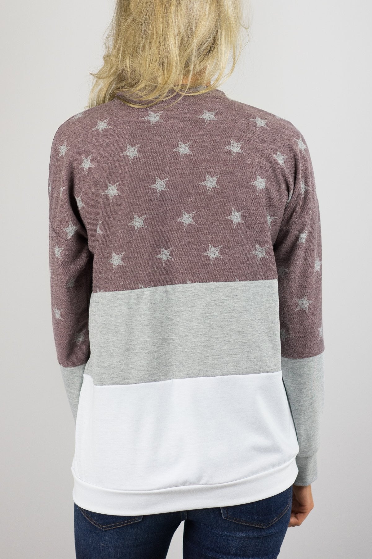 Be a Star Sweater - Rusty Red