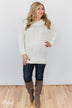 Cuddle Me Close Knitted Sweater- Ivory
