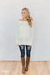 Cuddle Me Close Knitted Sweater- Ivory