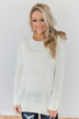 Cuddle Me Close Knitted Sweater- Ivory
