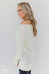 Cuddle Me Close Knitted Sweater- Ivory