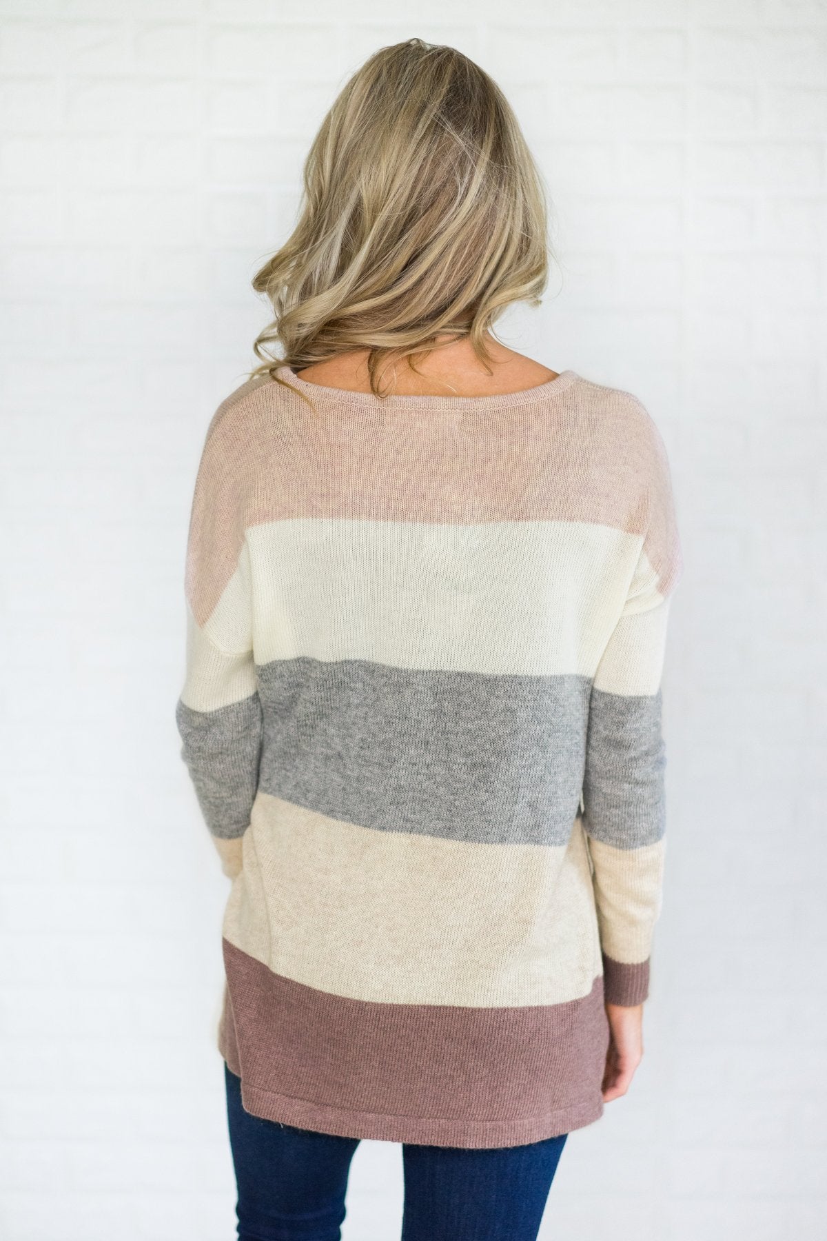 Colorblock Sweater Spring Fling