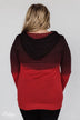 Red Ombre Hoodie