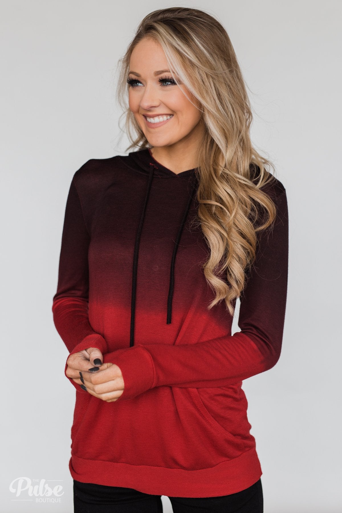 Hoodies for women 2025 red