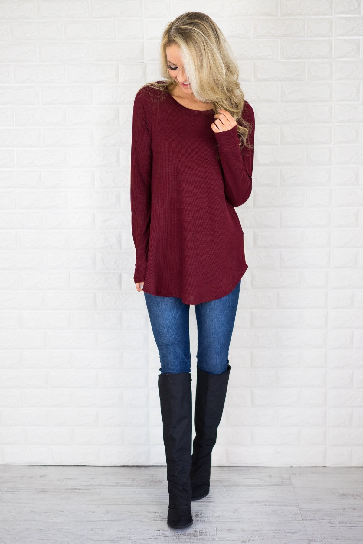 Thermal tunic sales tops