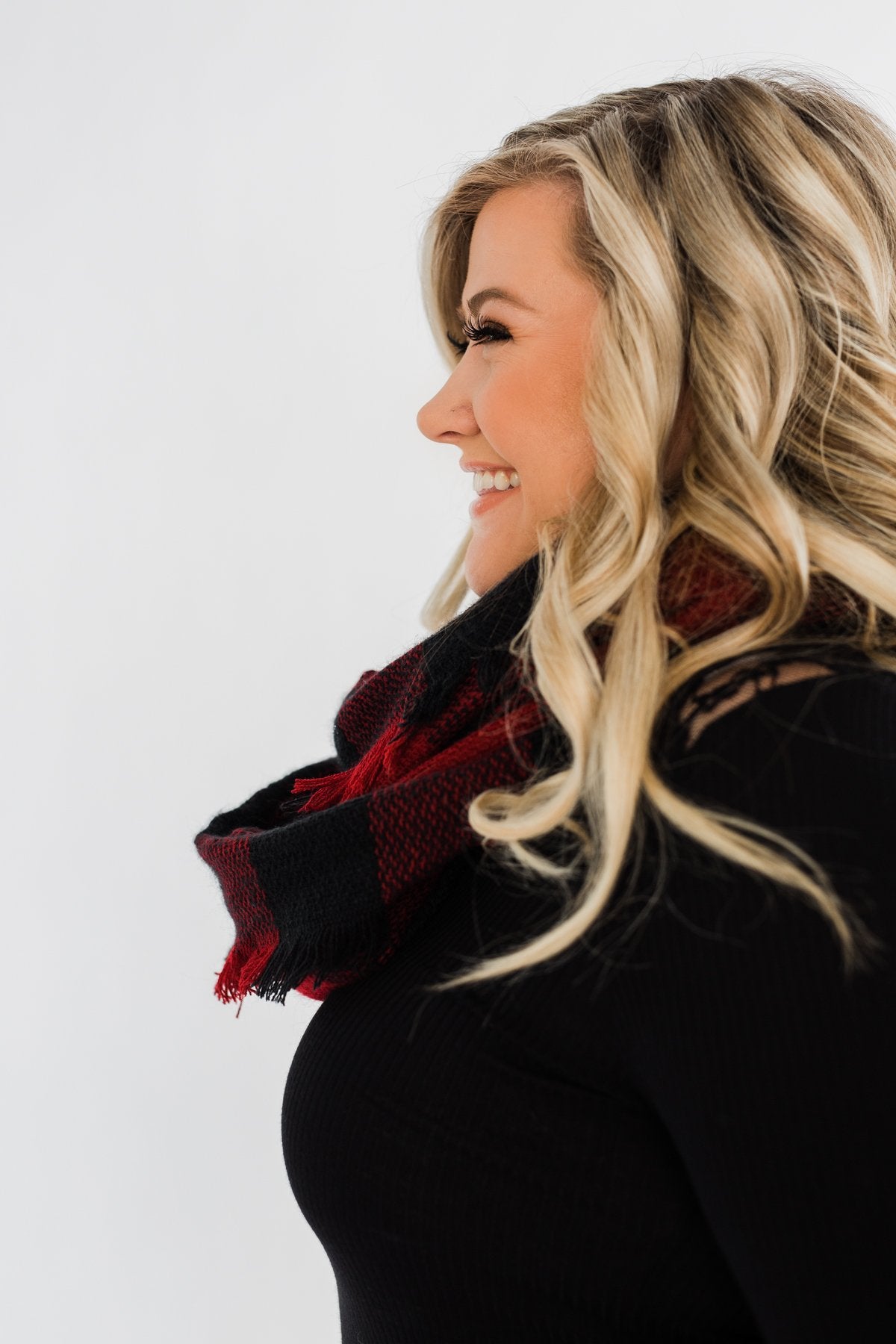 Infinity Scarf- Buffalo Plaid