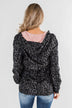 Reversible Rain Jacket- Grey Leopard & Blush Pink