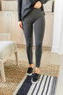Pulse Basics Elevated Leggings- Charcoal