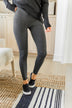 Pulse Basics Elevated Leggings- Charcoal