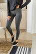 Pulse Basics Elevated Leggings- Charcoal