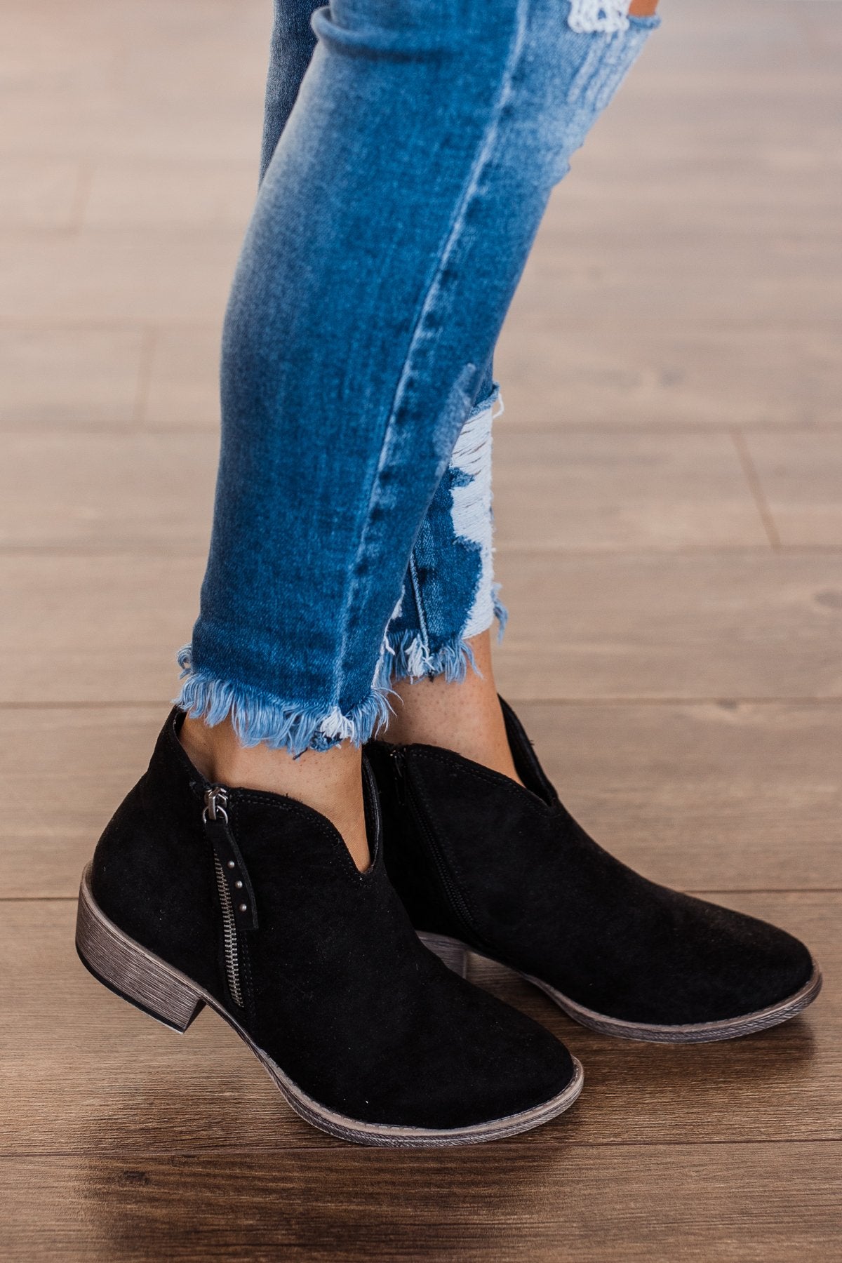 Very G Divine Booties- Black