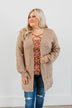 Cozy Up To You Long Knit Cardigan- Taupe