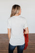 Groovy "Mama" Graphic Tee- Light Heathered Oatmeal
